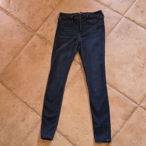 Hollister Dark Blue Women's Skinny Jeans